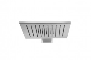 K041B+K031A  Многофункциональный верхний душdream квадратный 30x30 см настенный обратный клапан ограничитель потока воды до 12 л/мин при 3 бар Функции: Двойной дождь с 125 противоизвестковыми форсунками Белые светодиоды RGB Хромотерапия RGB в 4х цветах По