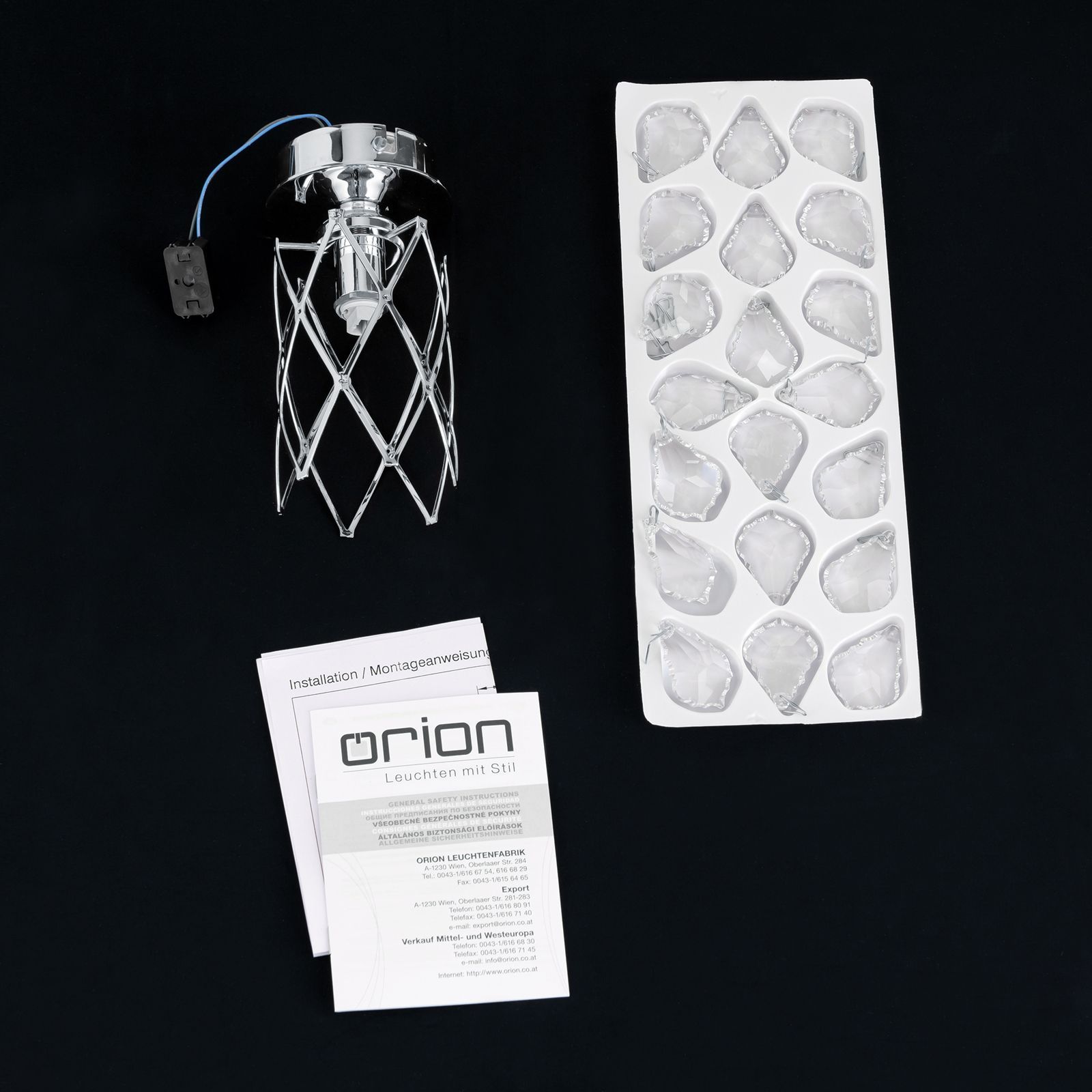 Потолочный светильник с кристаллами Orion ARCH-00032796 - Вид №13