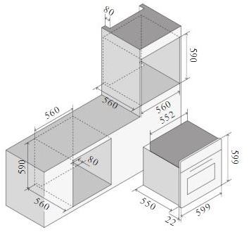 Ilve Многофункциональная встраиваемая духовка из нержавеющей стали Nostalgie Ov60snt3 Santreyd - Вид №7