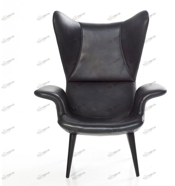 Moroso Кожаное кресло с подлокотниками Longwave sun-id-1416644