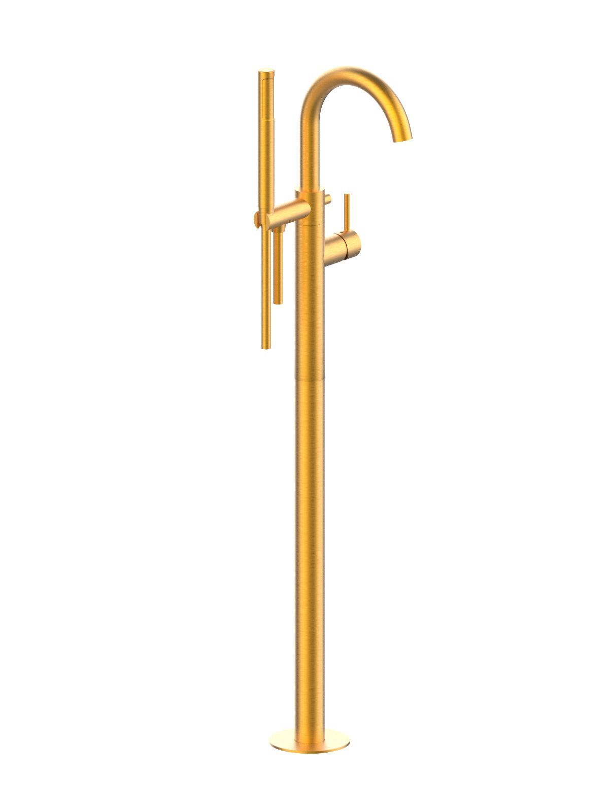 Однорычажный смеситель для ванны с ручным душем Rubinetterie Frattini Pepe XL ARCH-00061708 - Вид №21