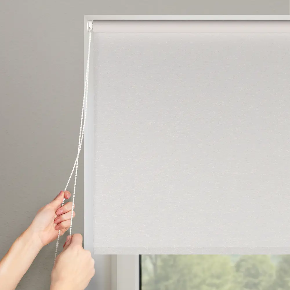 Штора рулонная Shine 160x175 см белая PRAKTO STLM-2108051 - Вид №5