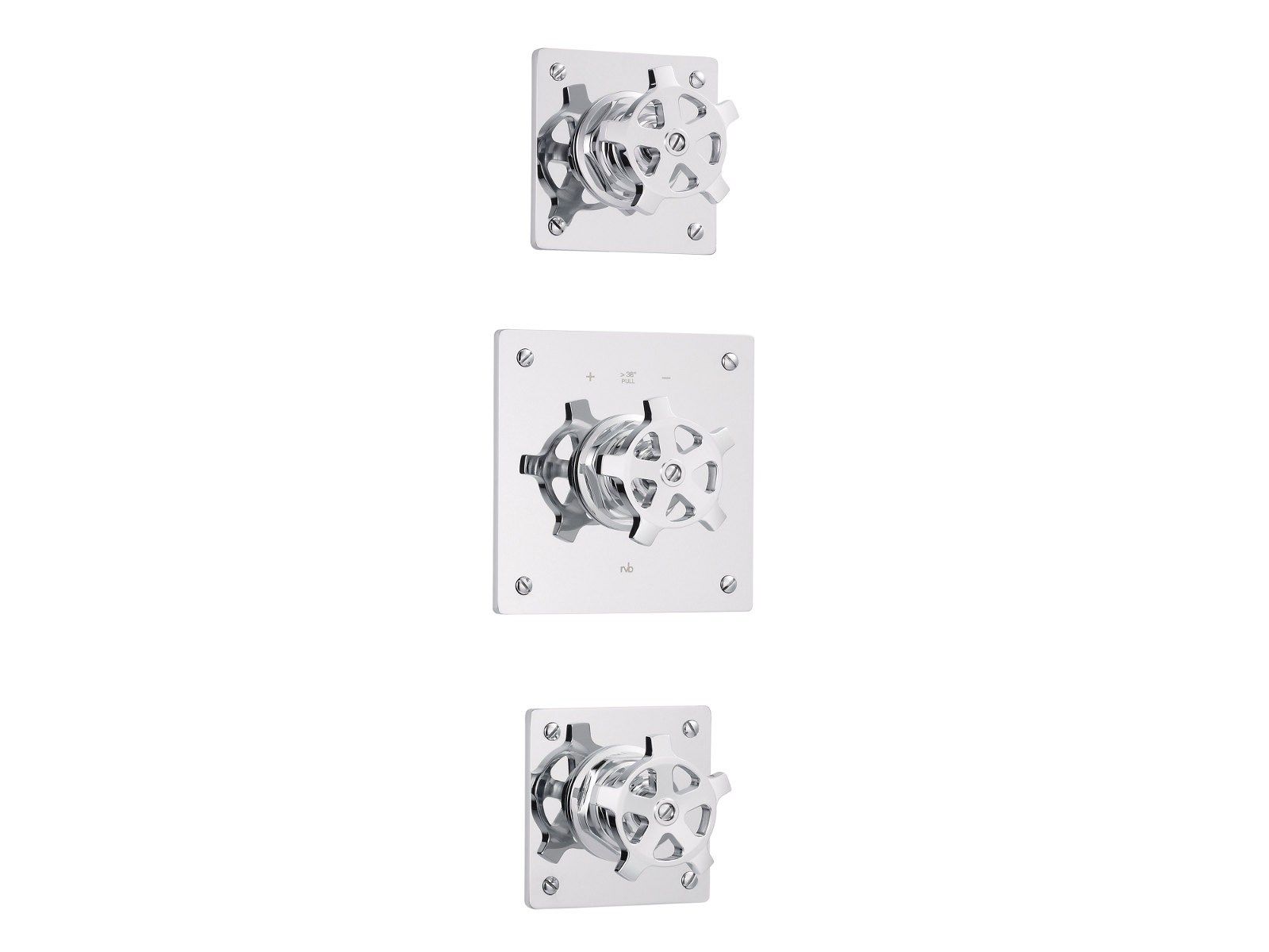 Смеситель для душа с раздельными розетками rvb FLAMANT FACTORY ARCH-00100835