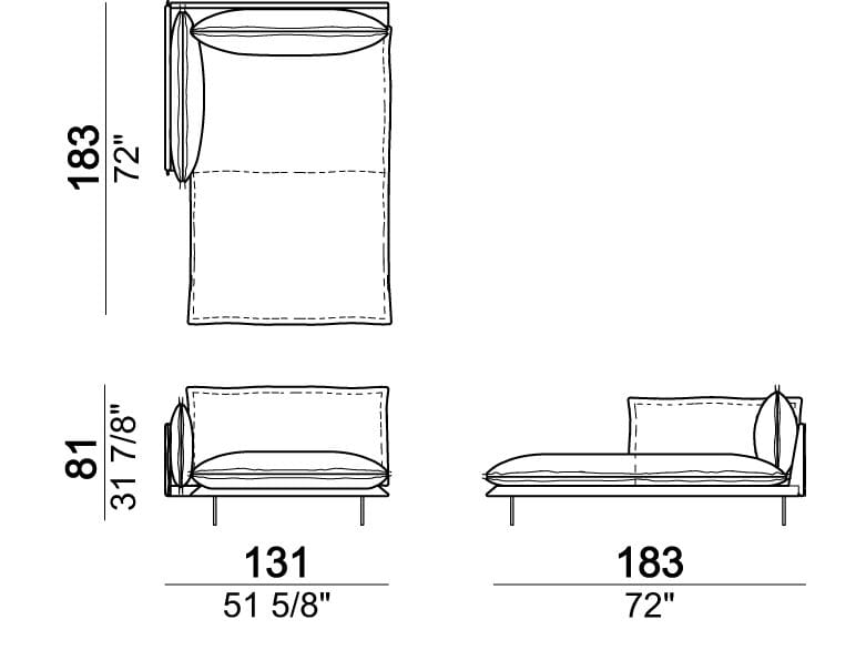 Кожаный модульный диван Arketipo Auto-Reverse ARCH-00031284 - Вид №14