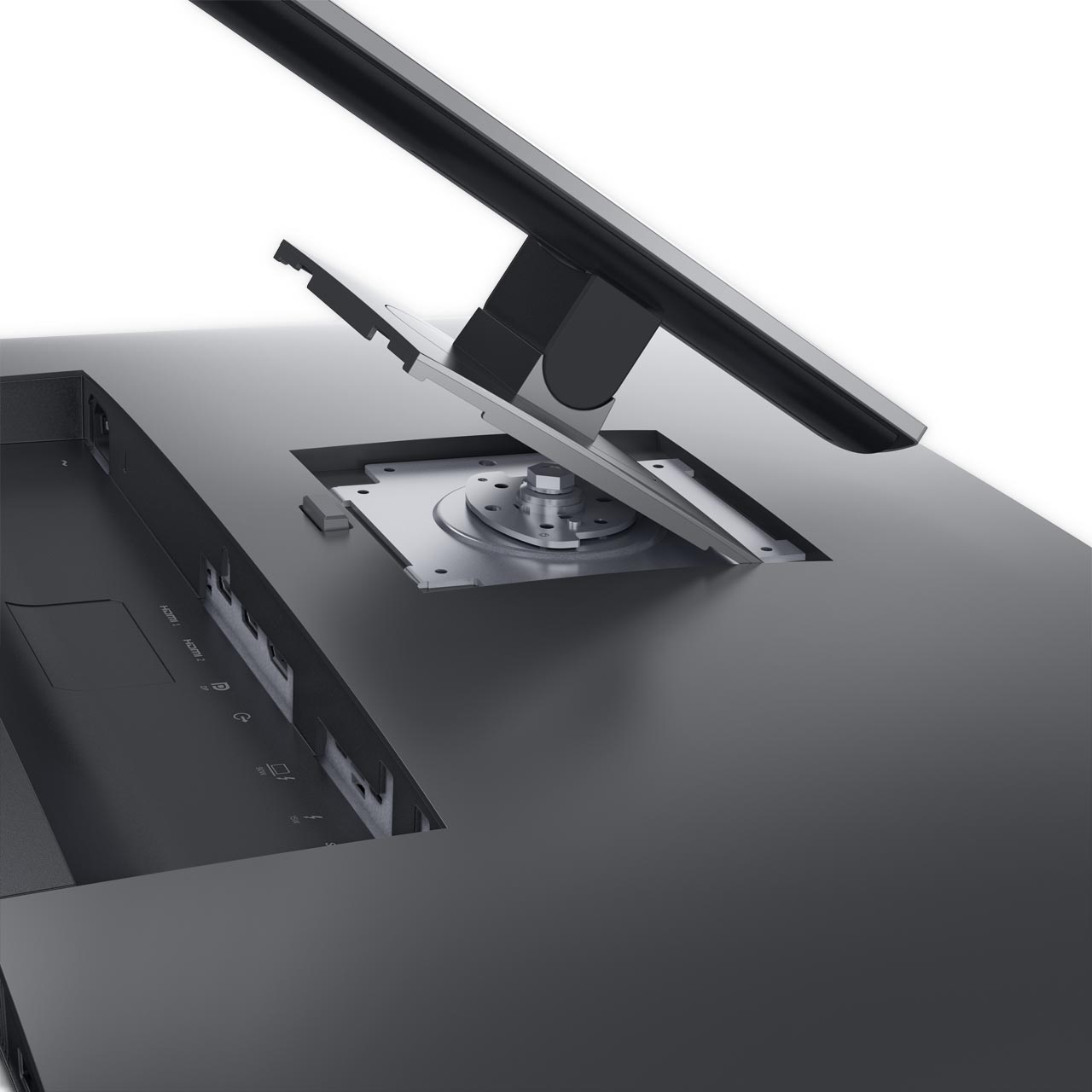 2720-0216 up2720q, 27", ips, premier color, 3840x2160, 6ms, 250cd/m2, 1300:1, 178/178, has,tilt, swivel, 2*hdmi, dp,2*thunderbolt 3, 4xusb 3.2, black, 3 y Dell Dell UltraSharp Santreyd  - Вид №16