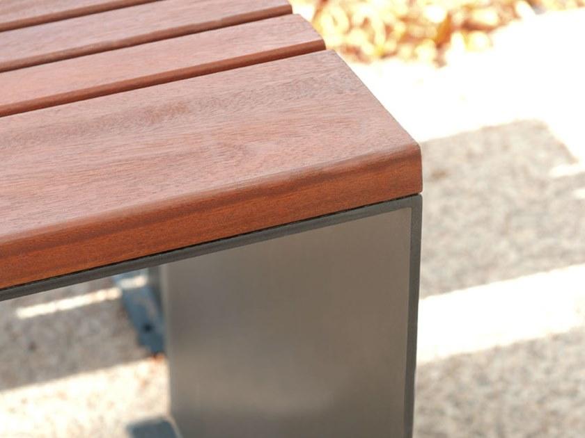 CYRIA Прямоугольный стол для пикника из стали и дерева Pysa sun-id-1403723 - Вид №1