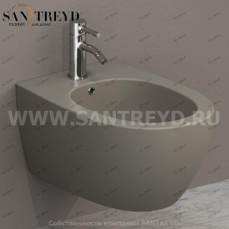 MDS09CC Биде подвесное 4ALL Ceramica Globo