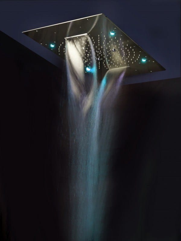 Светодиодная насадка для душа из нержавеющей стали с хромотерапией Ama Luxury Shower URANO ARCH-00102387 - Вид №2