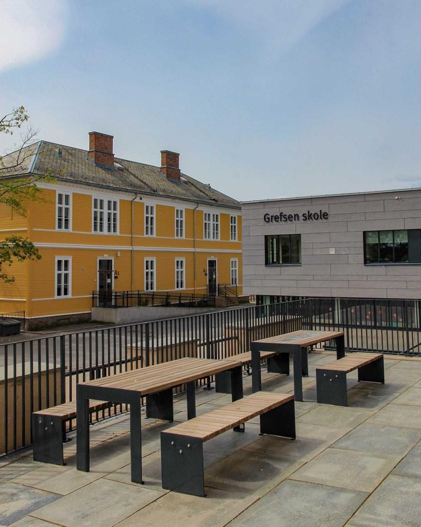 VESTRE Модульная скамья из стали и дерева без спинки Vroom sun-id-1463869 - Вид №4