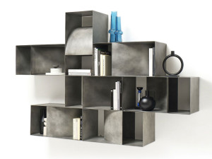 Книжный шкаф из металла