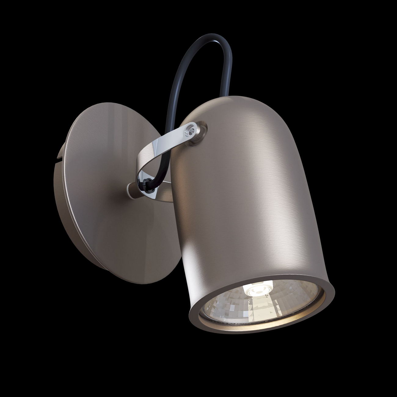 Светодиодный спот настенный никелевый Technical Alcor 01-N TECHNICAL CEILING & WALL 00-3957519 Никель  - Вид №2