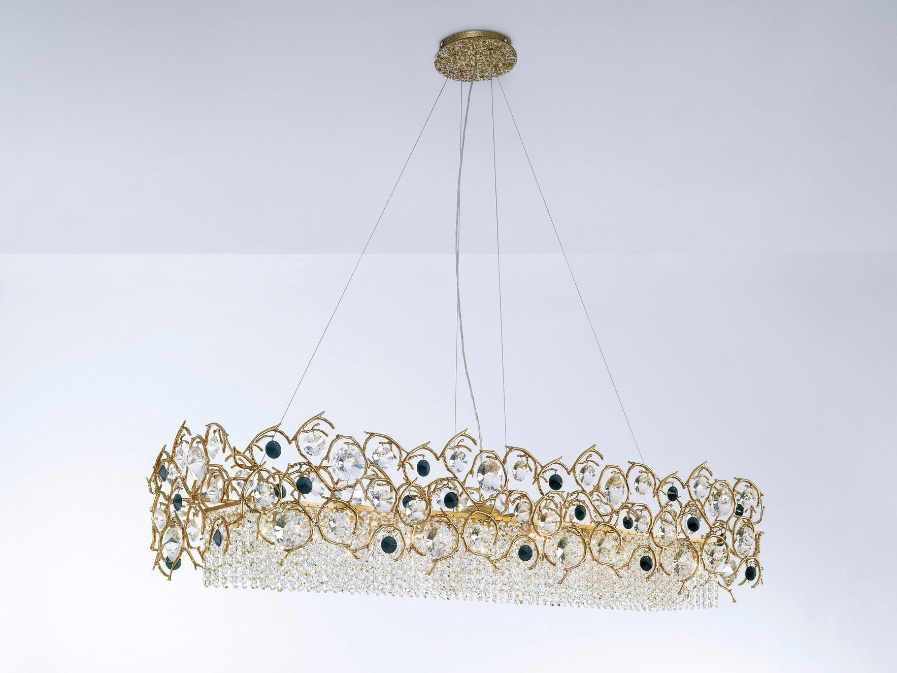 Serip Галогенный подвесной светильник с кристаллами Diamond Ct3251/16 - Вид №1