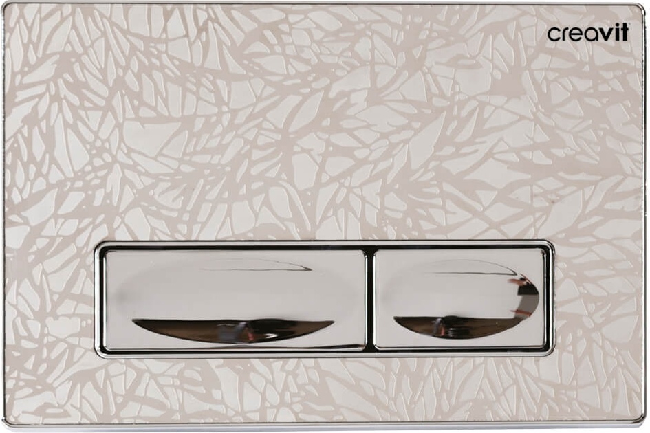 GP9002.00 Кнопка для инсталляции TERRA серая матовая Creavit Terra - Вид №1