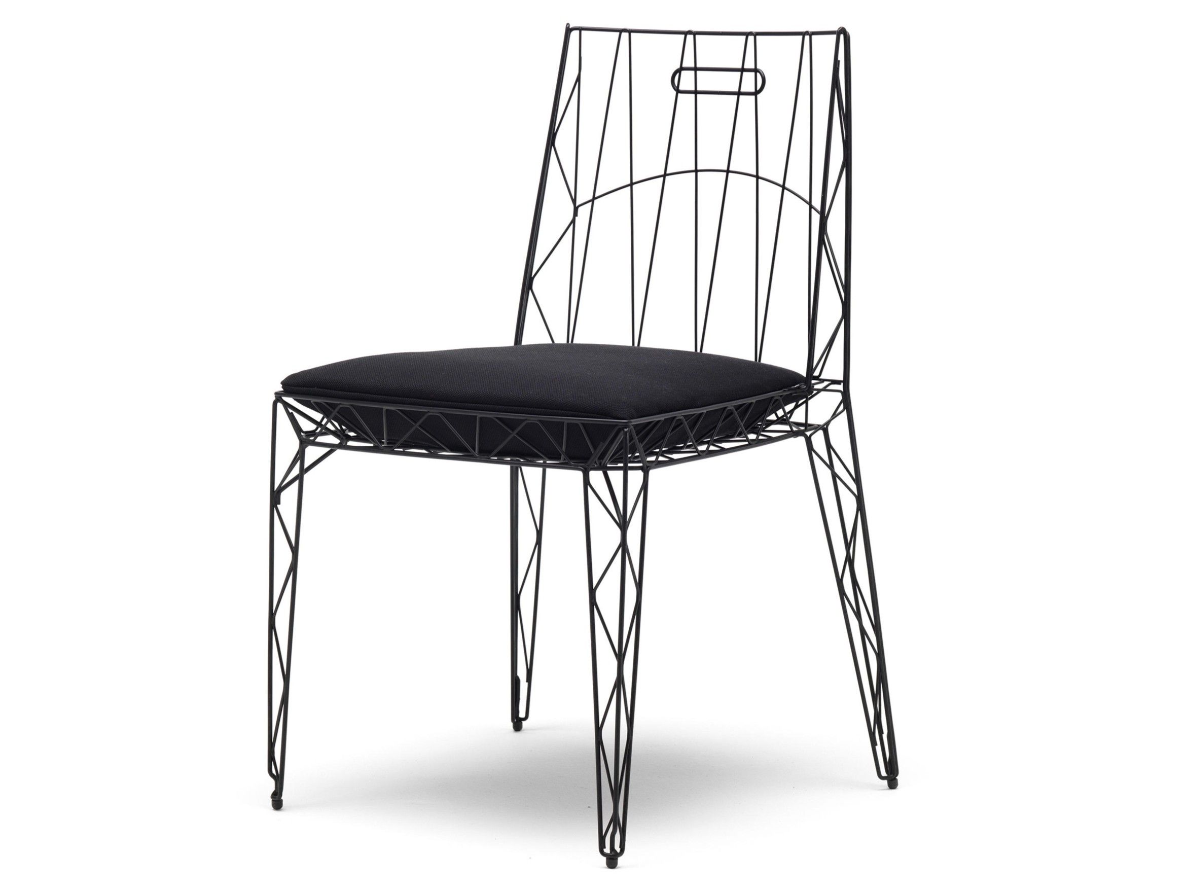 Стальной штабелируемый стул с мягким сиденьем EPÒNIMO NUA ARCH-00078623