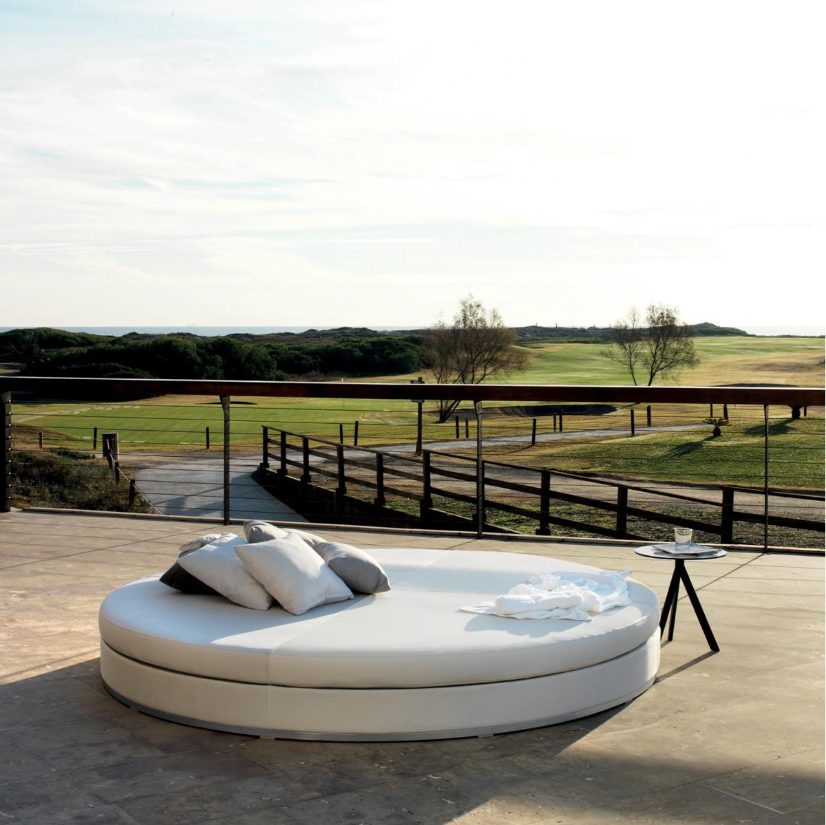 089238 Круглая кровать Expormim Slim