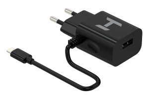 16866991 Сетевое зарядное устройство WCH-5115 Black lght cbl H00002149 Harper
