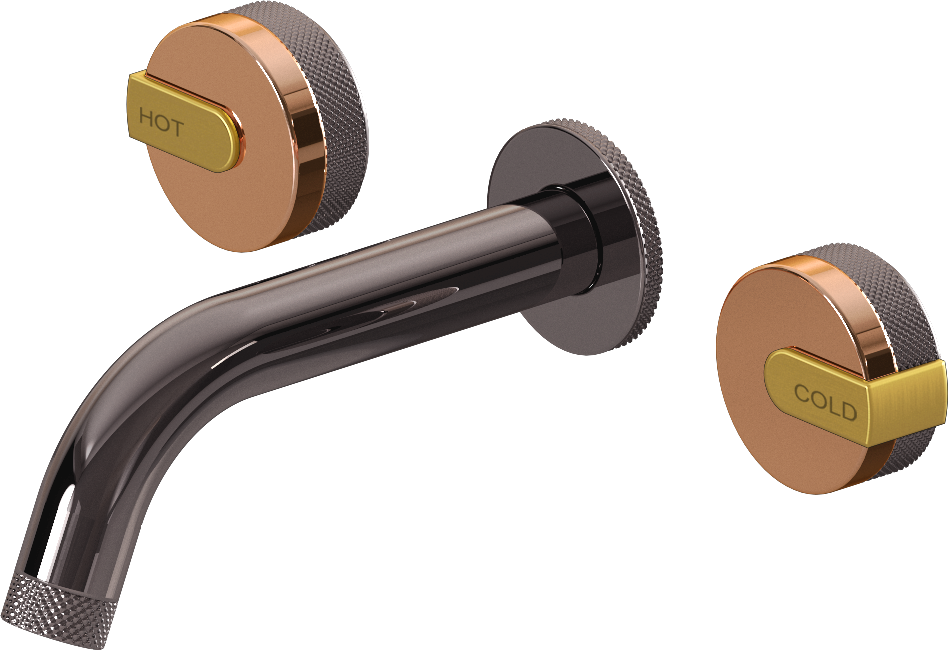 E-11530-R1RG-L1BAU-OX Смеситель для умывальника из 19,1см носикем (внешняя часть) GRAFF MOD+