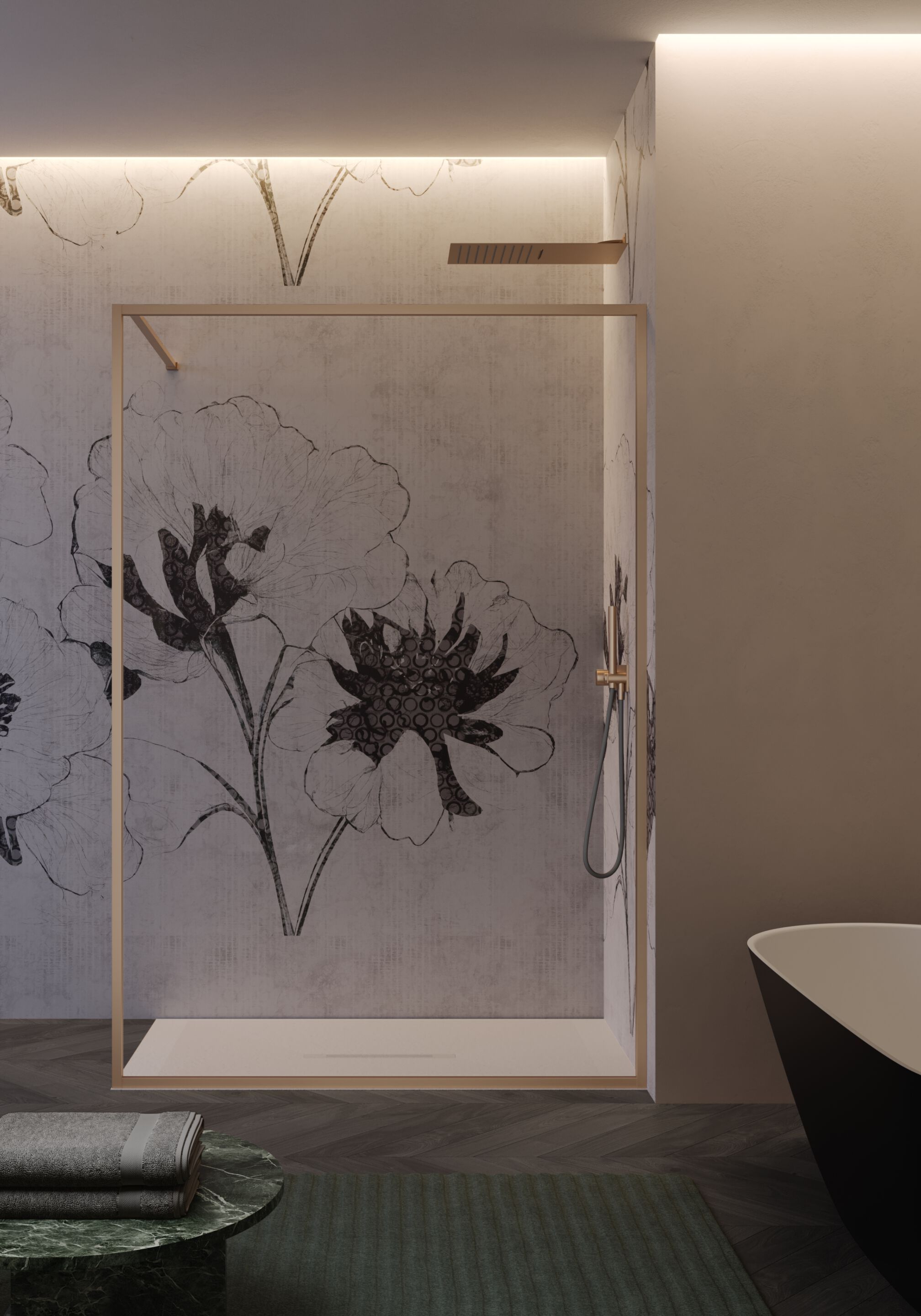 Стеклянная душевая кабина DISENIA VITRUM 5 ARCH-00036948 - Вид №1