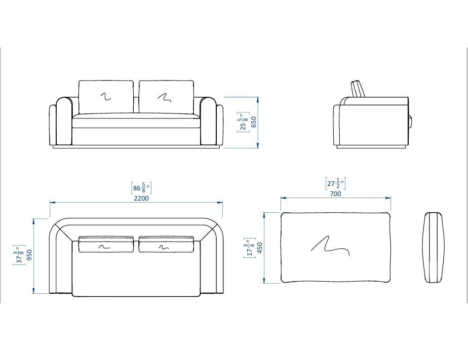 Ткань диван Casa Magna Essence ARCH-00047229 - Вид №3