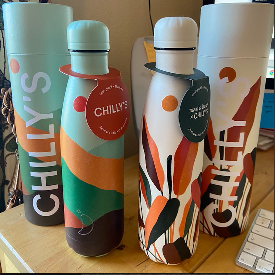 B500ARTMH1 Термос artist, maus haus midmorning mountains, 500 мл Chilly's Bottles  - Вид №1