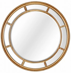 Зеркало настенное круглое 115 см античное золото Prestige Gold ART-ZERKALO ДИЗАЙНЕРСКИЕ, ЗЕРКАЛЬНАЯ 00-3948358 Зеркальный;золото