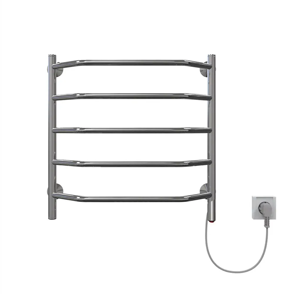 Полотенцесушитель электрический Арго Флоран-Э 50 Вт, 50х50 см, цвет хром STLM-2148202