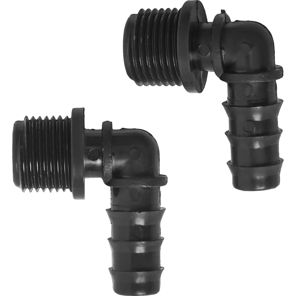 Угол для ПНД трубки BOUTTE, 1/2"x16 мм, 2 шт STLM-2036842