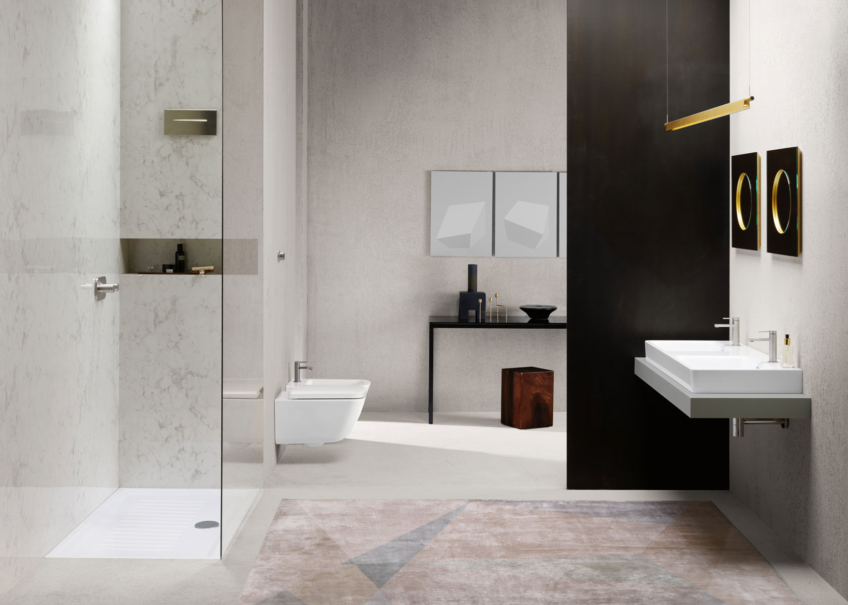 901511 Подвесной унитаз настенный Белый GSI ceramica  Италия  - Вид №2