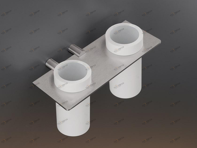 Ceadesign Полка с двойным держателем зубных щеток из delrin® Stem - accessori Men 09
