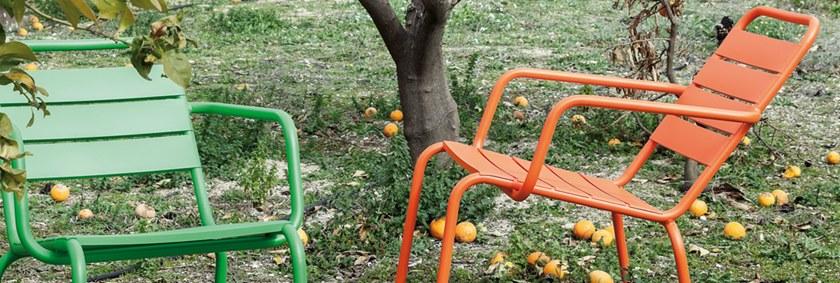 iSimar Штабелируемое садовое кресло из алюминия с подлокотниками Barceloneta 8023 - Вид №1