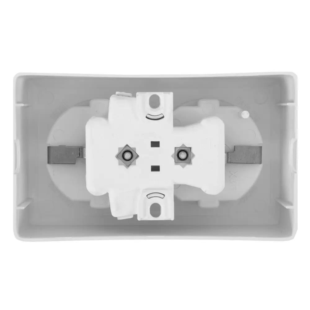 Розетка Хит 2 разъема заземление цвет белый 17949491 STLM-2184178 Schneider Electric - Вид №2
