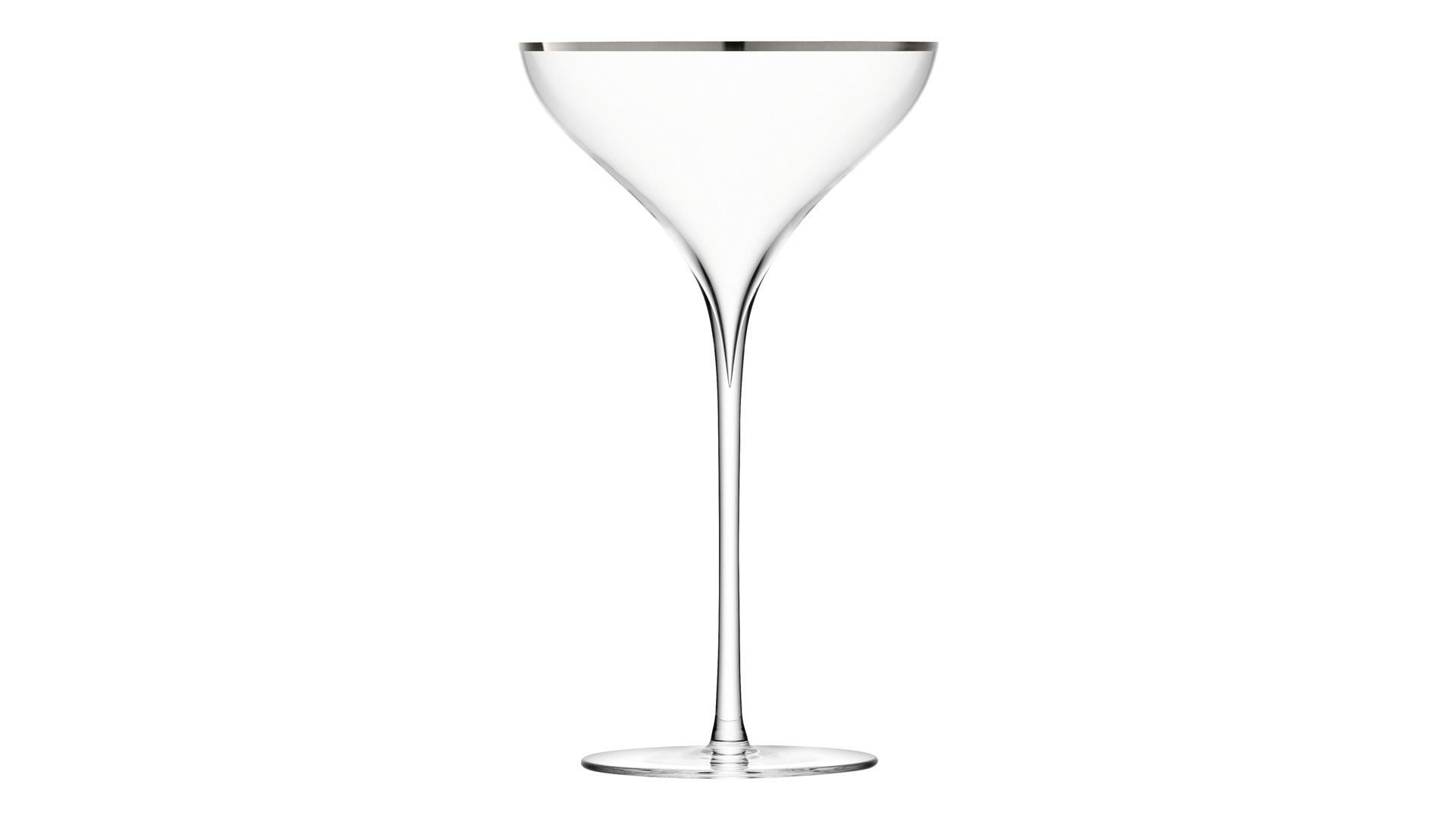 10656153 LSA International Набор креманок LSA International, "Savoy", 250мл, платина, 2шт. Стекло - Вид №1