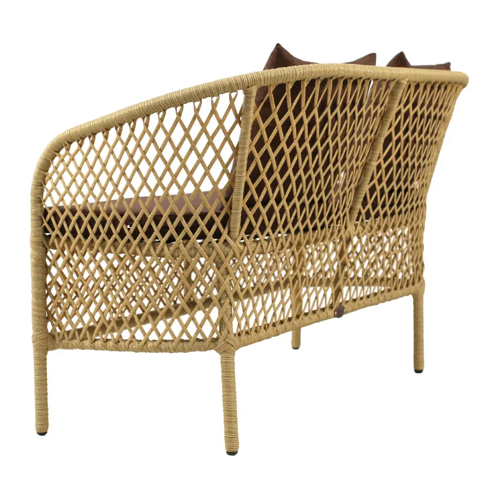 Диван Laura 120x62x80 см полиэстер/сталь бежевый Santreyd STLM-2148645 - Вид №2