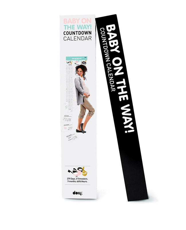 DOBCBAS Календарь для беременных baby on the way Doiy  - Вид №6