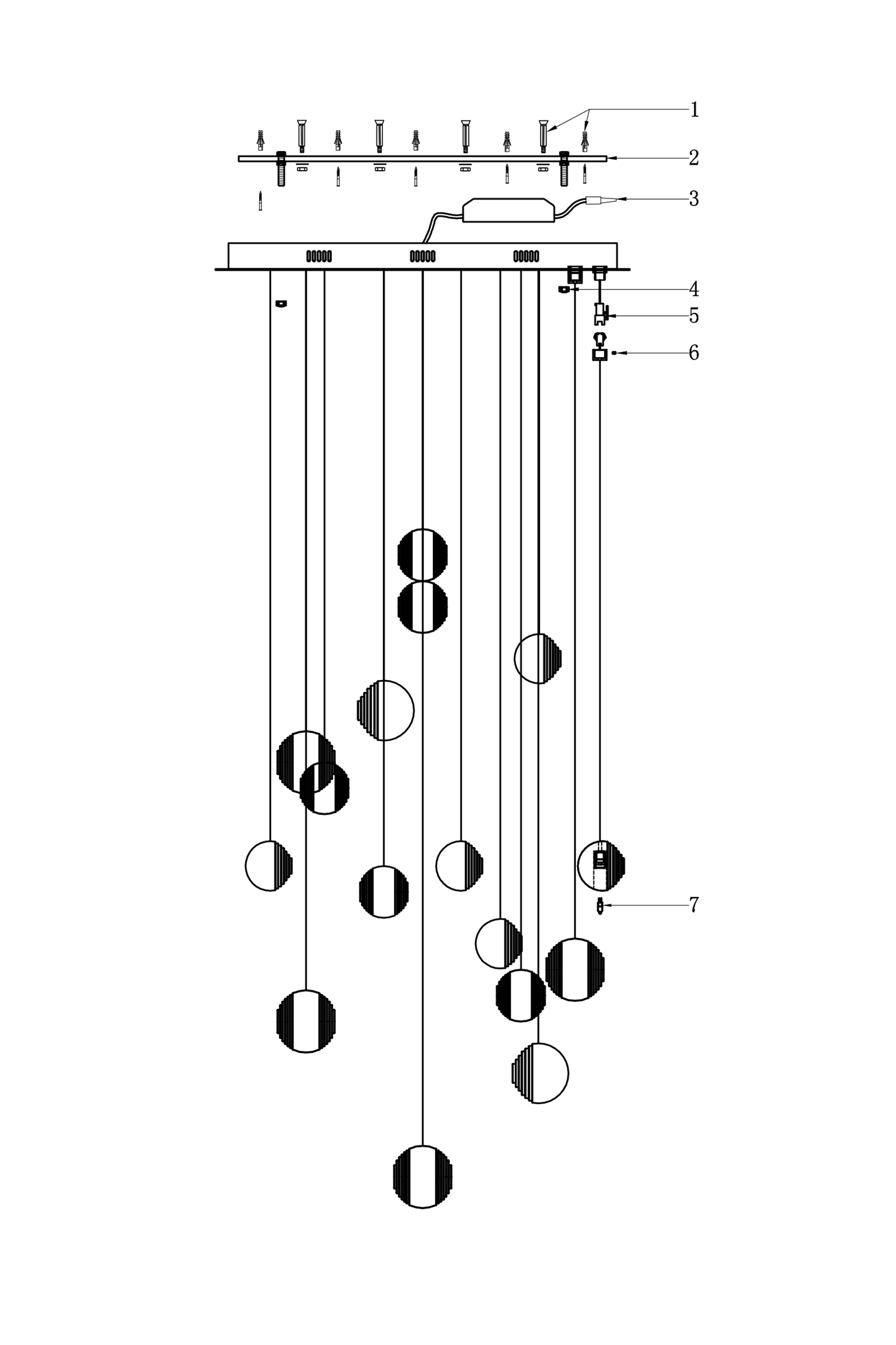 2000983198426 Подвесной светильник Di Vare SELETTI  - Вид №1