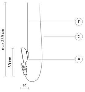 Karman Подвесной светильник прямого света из керамики Work in progress sun-id-1458450 - Вид №5
