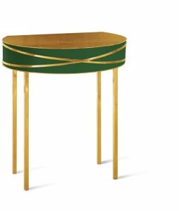 Scarlet Splendour Консоль в виде лакированного полумесяца 88 secrets