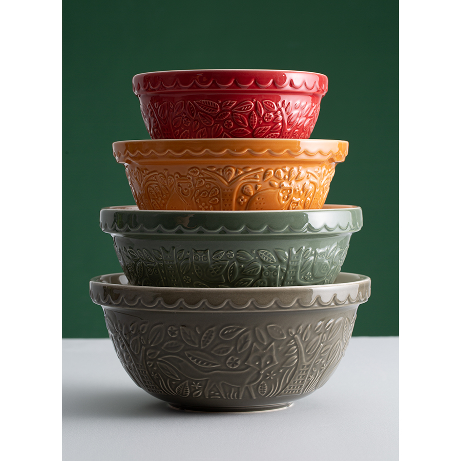 2002.150 Миска для смешивания in the forest, D26 см, 2,7 л, зеленая Mason Cash  - Вид №2