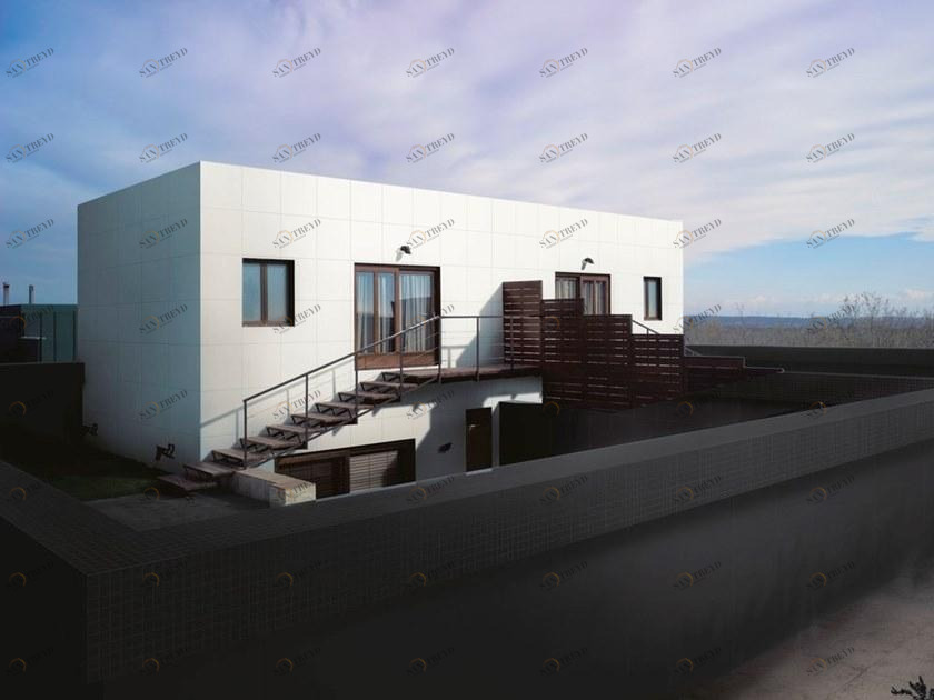 FMG Настенная / напольная плитка из морозостойкого керамогранита для внутреннего и наружного применения Chromocode3d sun-id-1404263