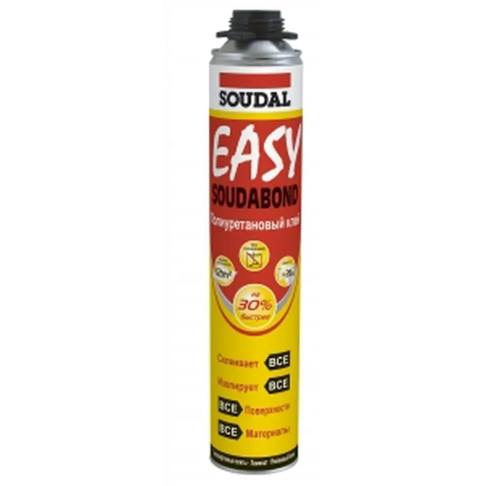 Клей полиуретановый Soudal Soudabond Easy Gun STLM-2002852