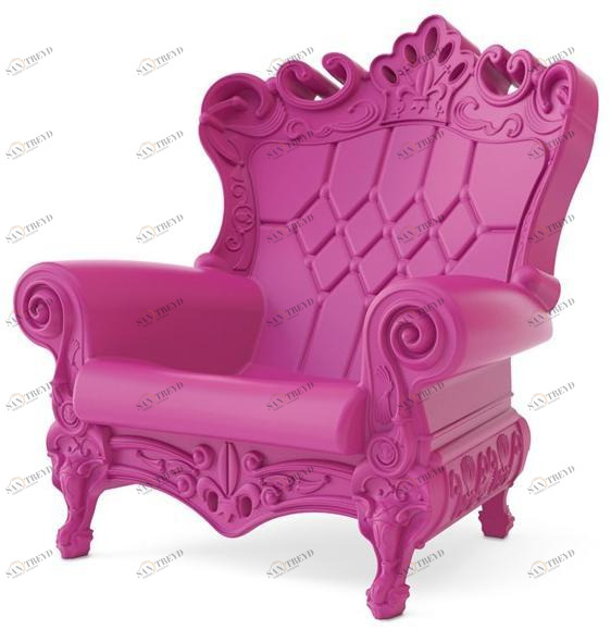 SLIDE Стеганое пластиковое кресло в современном стиле для контракта Design of love sun-id-1493296