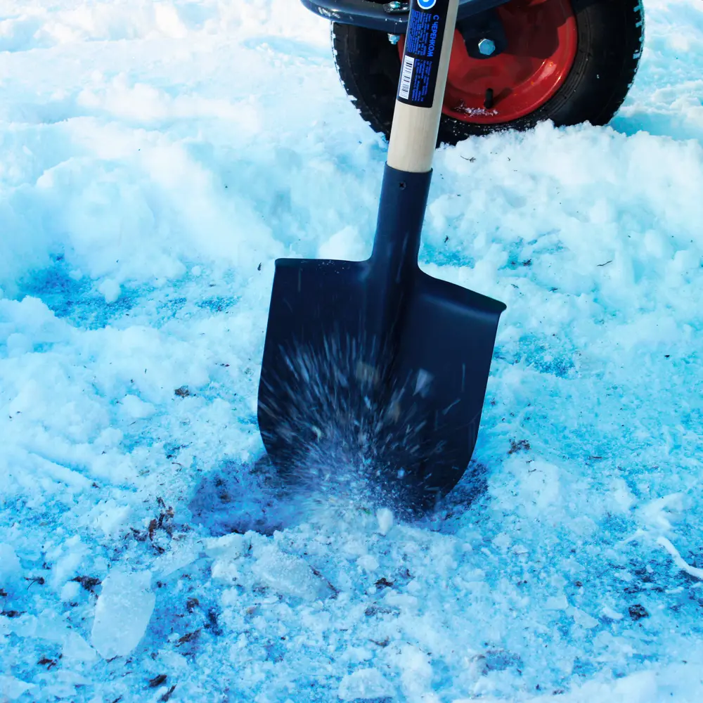 Лопата штыковая остроугольная Zaryapro с черенком ПАВЛОВСКАЯ ЗАРЯ STLM-2148857 - Вид №2