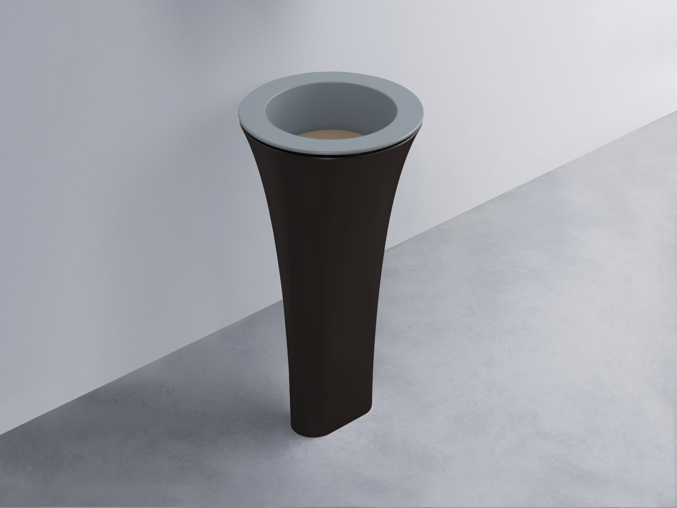 AMLA45-BR+AMPILT-AN+AMCOLT-LV Раковина Amedeo Tondo отдельностоящая cielo Enjoy + Amedeo Ceramica Cielo
