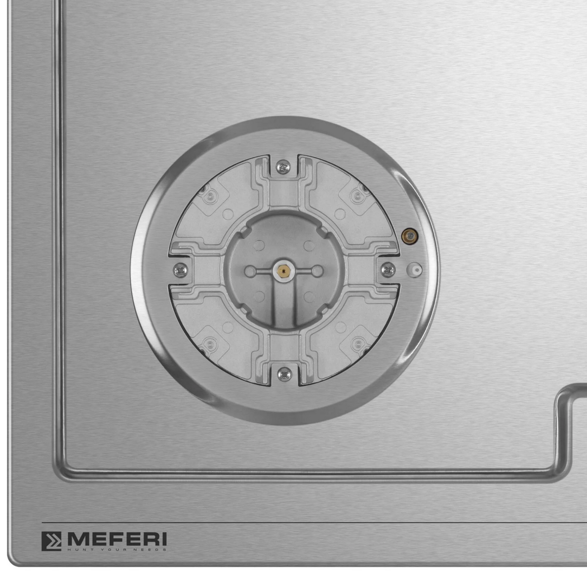 9168783 Газовая варочная поверхность Meferi MGH604IX LIGHT STDN-0139238 - Вид №9