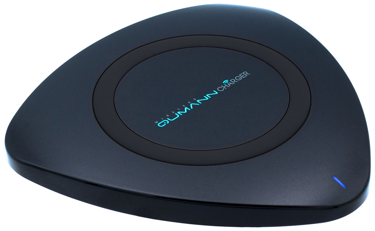 50510 Беспроводное зарядное устройство qwc-01 wireless delta qi charger черный/черный Qumann Santreyd 