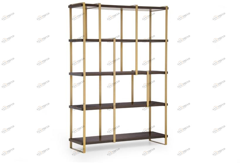 Formitalia Открытый отдельно стоящий книжный шкаф из шпонированной древесины sun-id-1414546