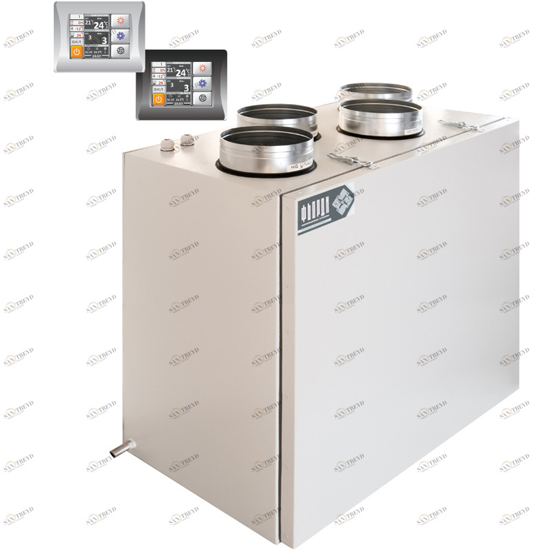 Приточно-вытяжная установка с пластинчатым рекуператором ФЬОРДИ ВПУ CF 500 V sun-id-682785