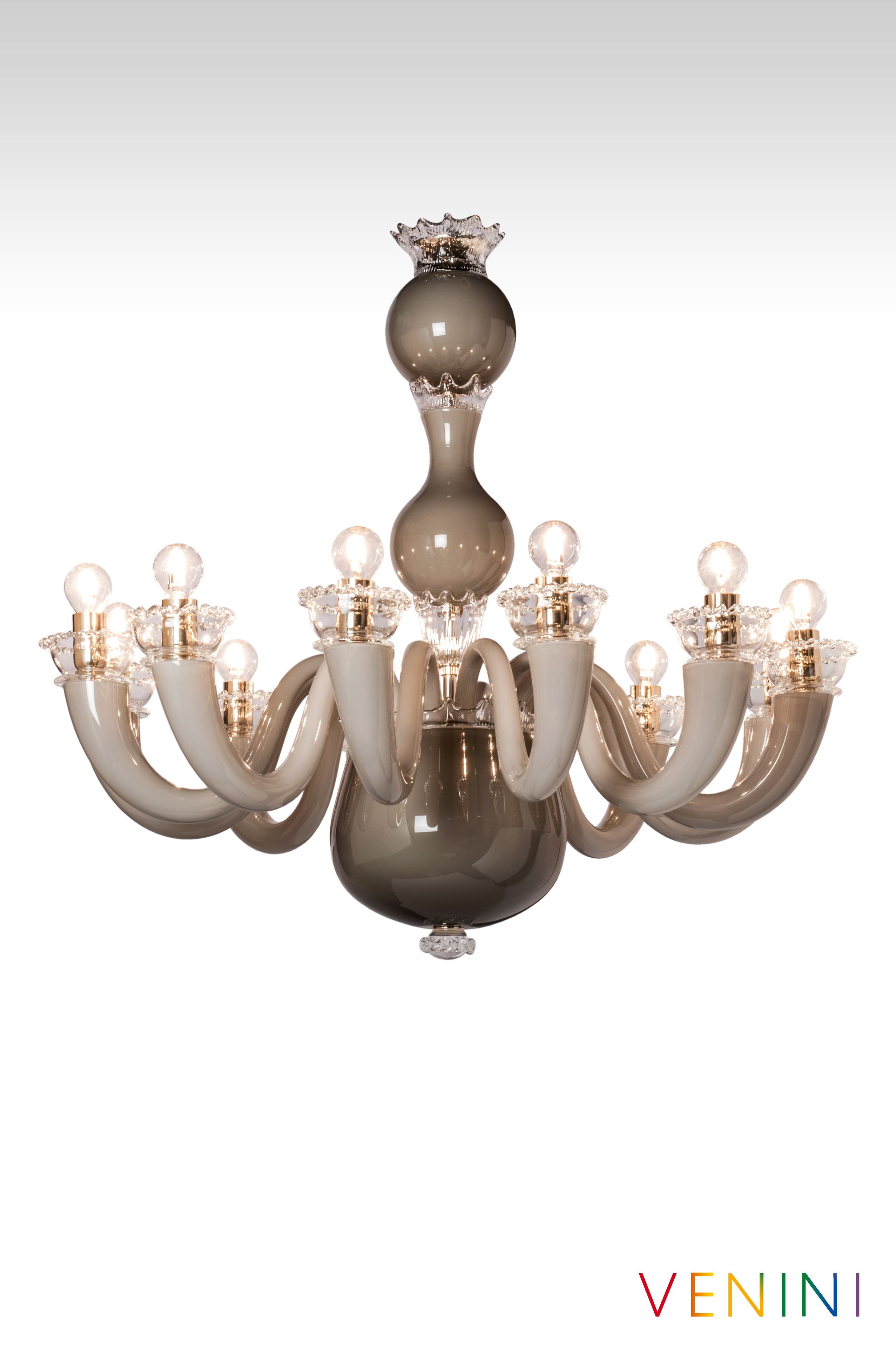 Люстра ручной работы из дутого стекла VENINI Gio Ponti ARCH-00065559 - Вид №4