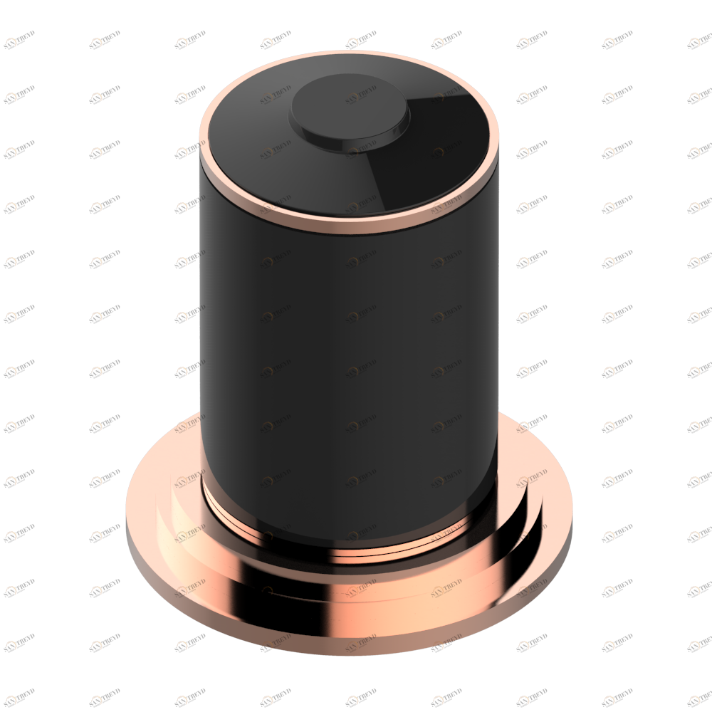 G2L-50/4/VG Переключатель набортный 2 входа 3/4", один выход 3/4"и один выход 1x1/2" Thg-paris Faubourg - чёрный фарфор Blush PVD G2L 50/4/VG CAT.F