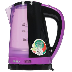 1129407 Электрочайник Aresa AR-3434 черный